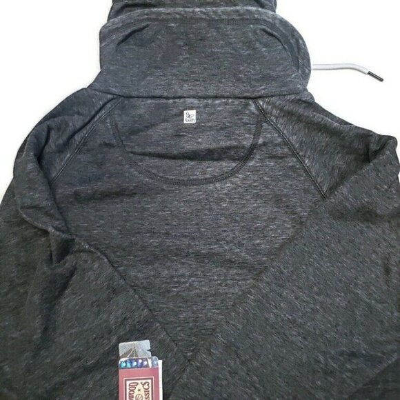 NBA Detroit Pistons Spiral Pullover Sweatshirt Women's Plus Sz 1X Charcoal Grey - Picture 5 of 6